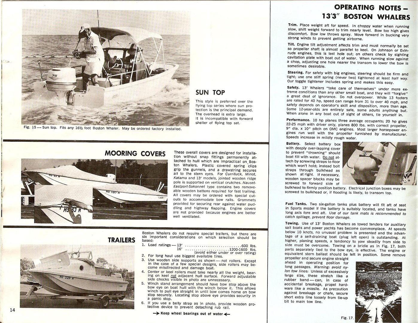 1969 Boston Whaler Catalog Moderated Discussion Areas